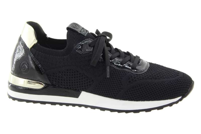 REMONTE Dámské černé textilní tenisky