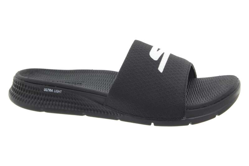 SKECHERS Pánská letní černá pantofle