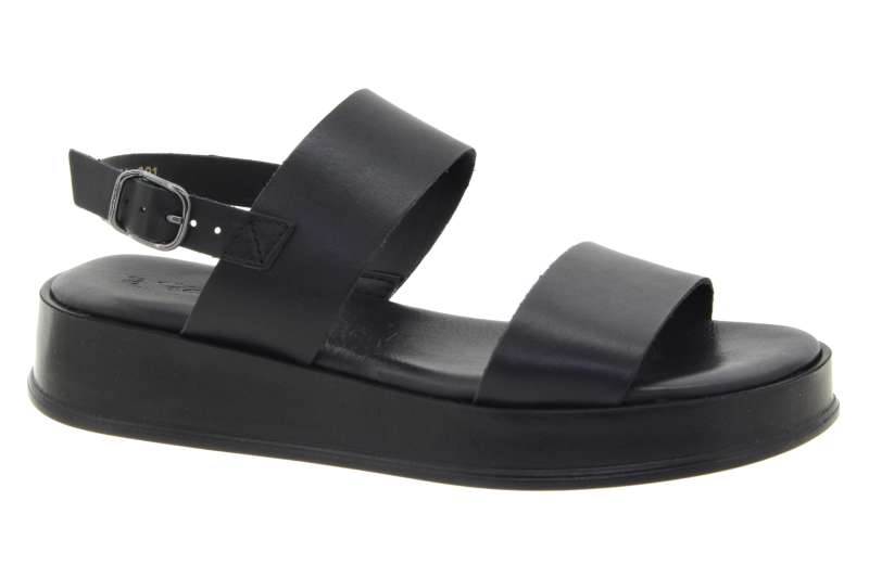 TAMARIS Dámské kožené letní sandály černé 