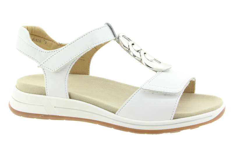 ARA  Dámské kožené bílé sandály