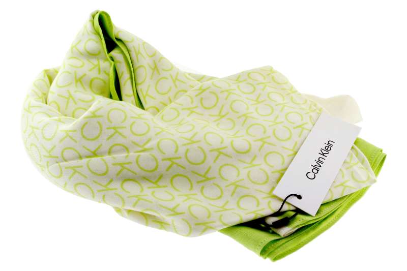 CALVIN KLEIN Dámský zelený šátek