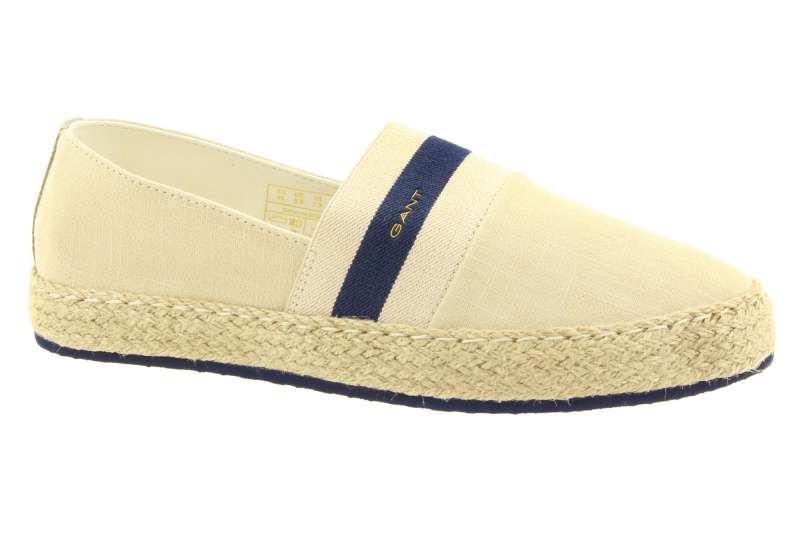 GANT Dámské textilní béžové espadrilky