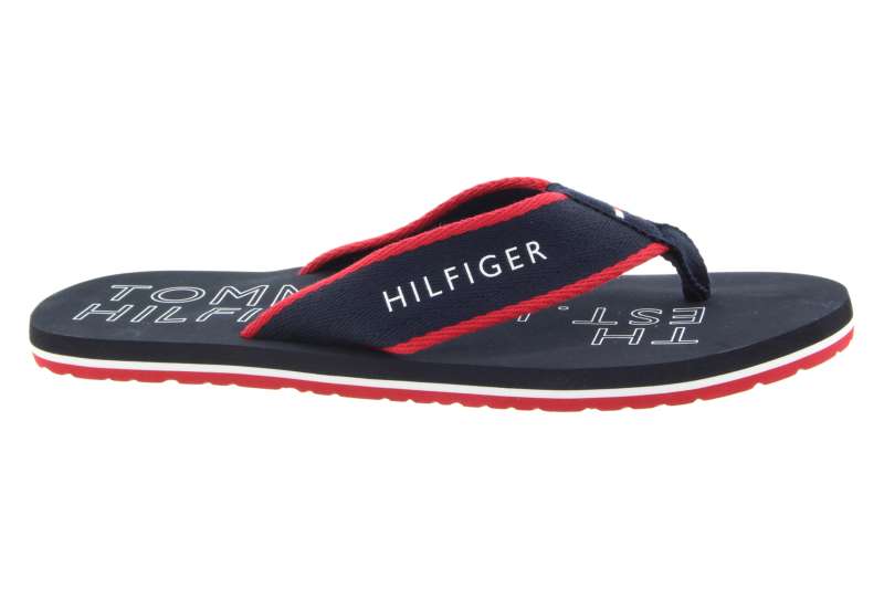 TOMMY HILFIGER Pánské tm.modré žabky