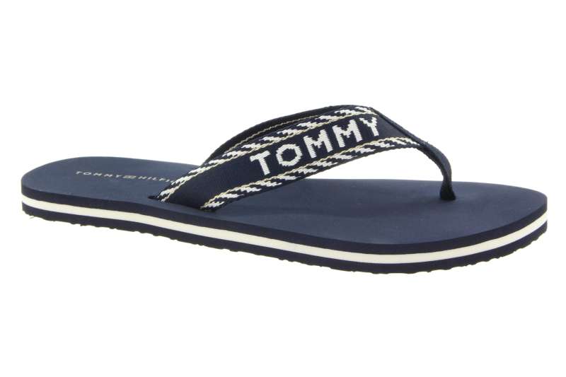TOMMY HILFIGER Dámské tm.modré žabky