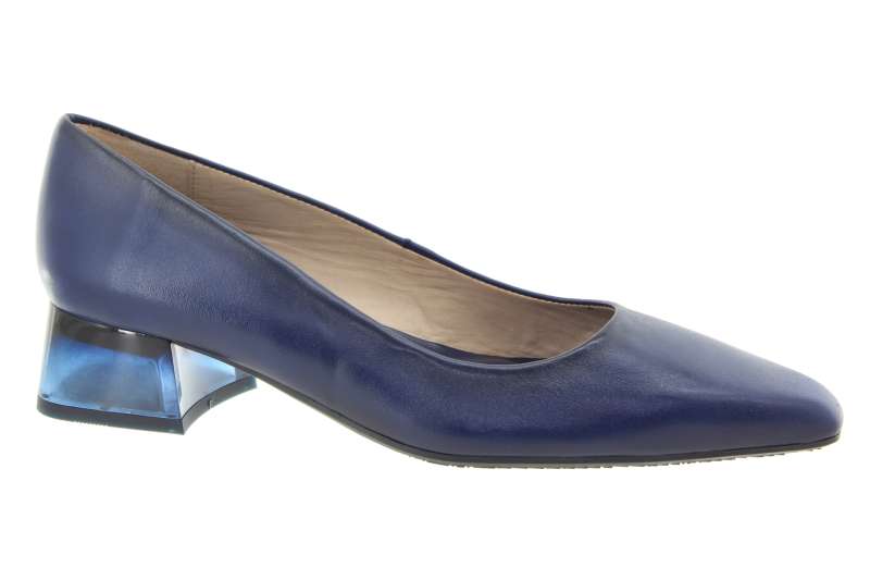 HISPANITAS Dámské kožené modré lodičky