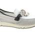 HISPANITAS Dámské kožené bílé mokasíny