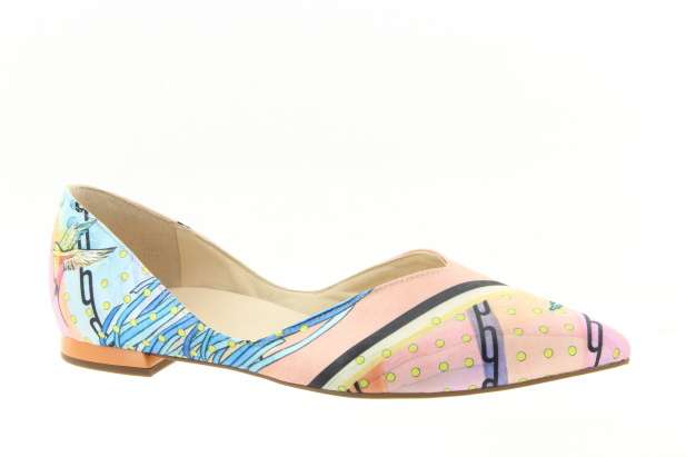 HÖGL Dámské textilní balerínky