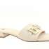 HÖGL Dámské kožené krémové pantofle