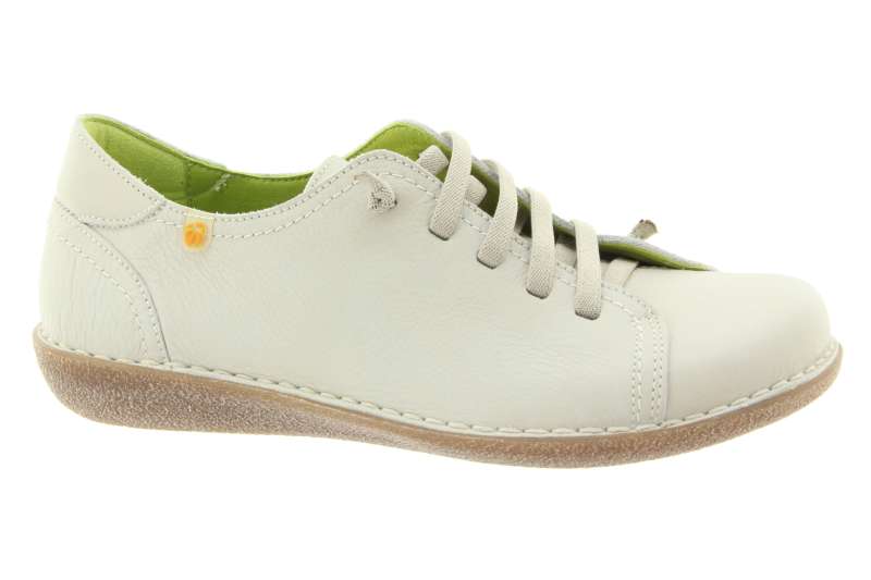 JUNGLA Dámské krémové kožené tenisky