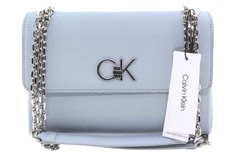 CALVIN KLEIN Dámský elegantní crossover pearl blue