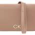 CALVIN KLEIN Dámský béžový elegantní crossover se zlatými detaily