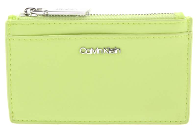 CALVIN KLEIN Dámská malá peněženka spirit green