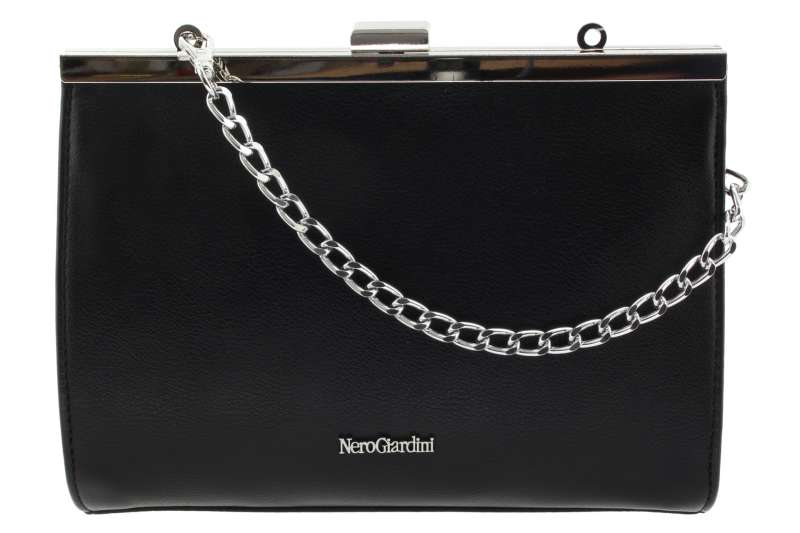 NERO GIARDINI Dámské černé psaníčko