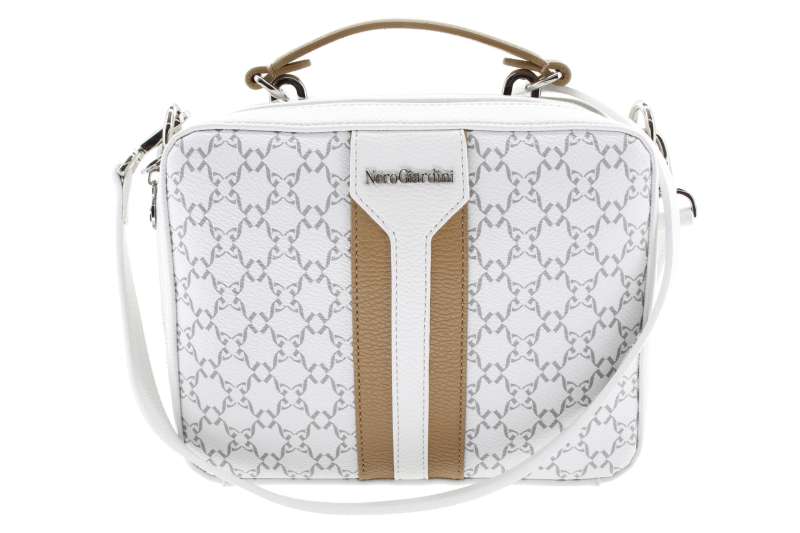 NERO GIARDINI Dámská bílá kabelka