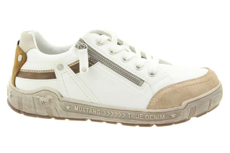 MUSTANG Dámské bílé tenisky