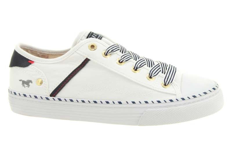 MUSTANG Dámské bílé tenisky