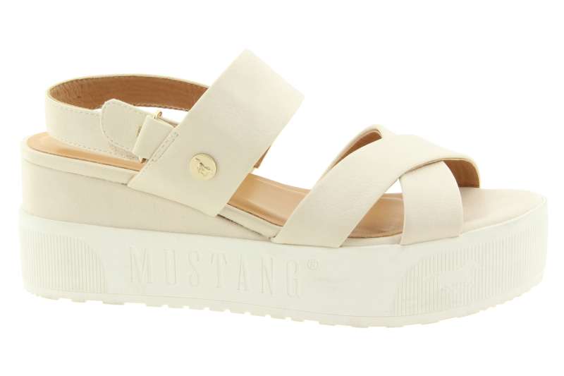 MUSTANG Dámské béžové sandály