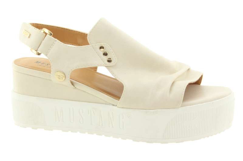MUSTANG Dámské béžové sandály