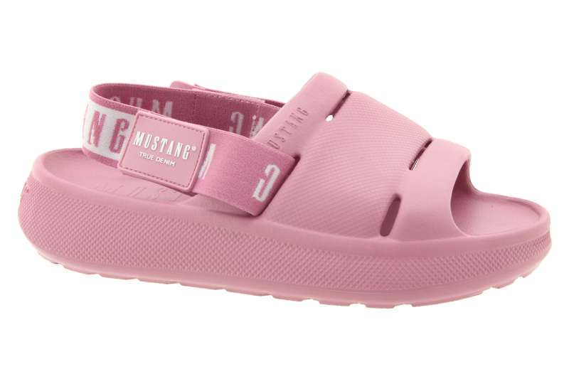 MUSTANG Dámské růžové pantofle