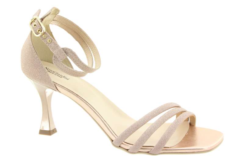 NERO GIARDINI Dámské kožené béžové páskové