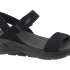 SKECHERS Dámské černé textilní sandály