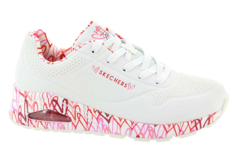 SKECHERS Dámské bílé tenisky