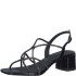 TAMARIS Dámské černé páskové sandálky