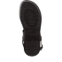 TAMARIS Dámské černé kožené sandálky