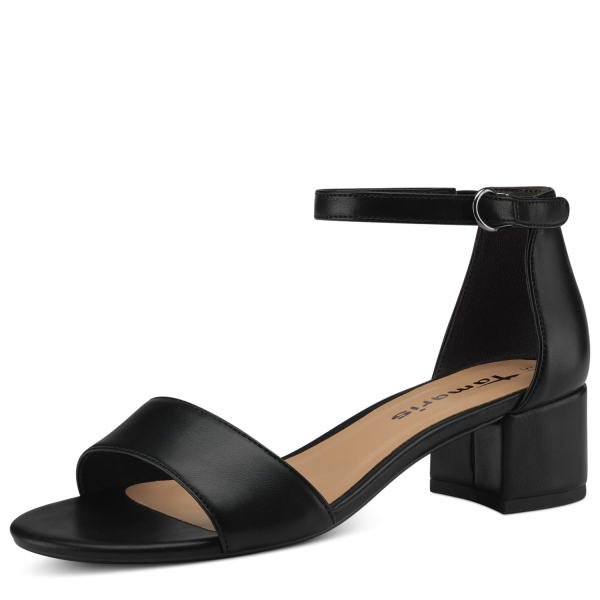 TAMARIS Dámské černé sandály