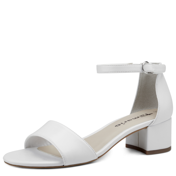 TAMARIS Dámské bílé sandály