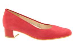 ARA Dámské kožené červené lodičky