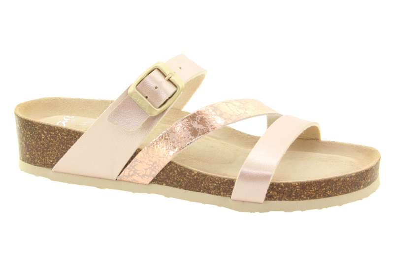 ARA Dámské rosegold pantofle