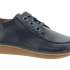 CLARKS Dámské kožené navy polobotky