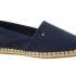 TOMMY HILFIGER Dámské tm.modré textilní espadrilky