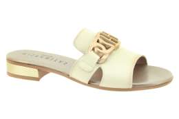 HISPANITAS Dámské kožené pantofle nata