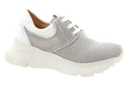 HISPANITAS Dámské kožené bílé tenisky na klínku