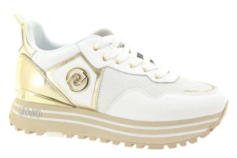 LIU JO Dámské kožené bílé tenisky