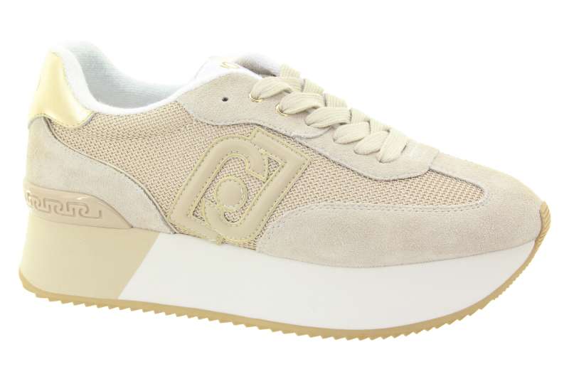 LIU JO Dámské kožené béžové tenisky