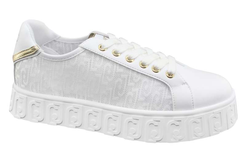 LIU JO Dámské kožené bílé tenisky