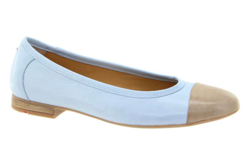 LLOYD Dámské sv.modré kožené baleríny