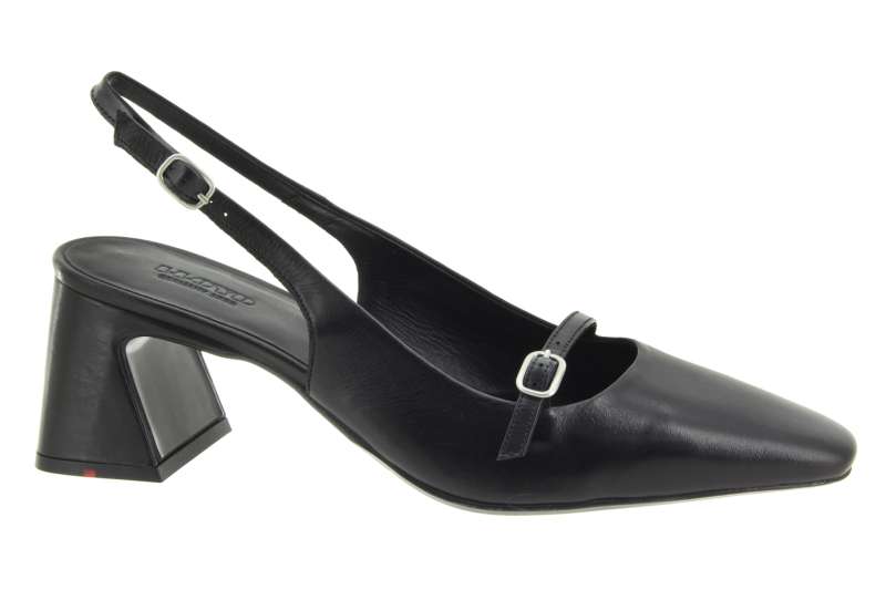 LLOYD Dámské kožené černé lodičky