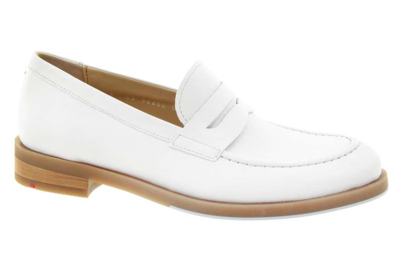 LLOYD Dámské kožené bílé mokasíny