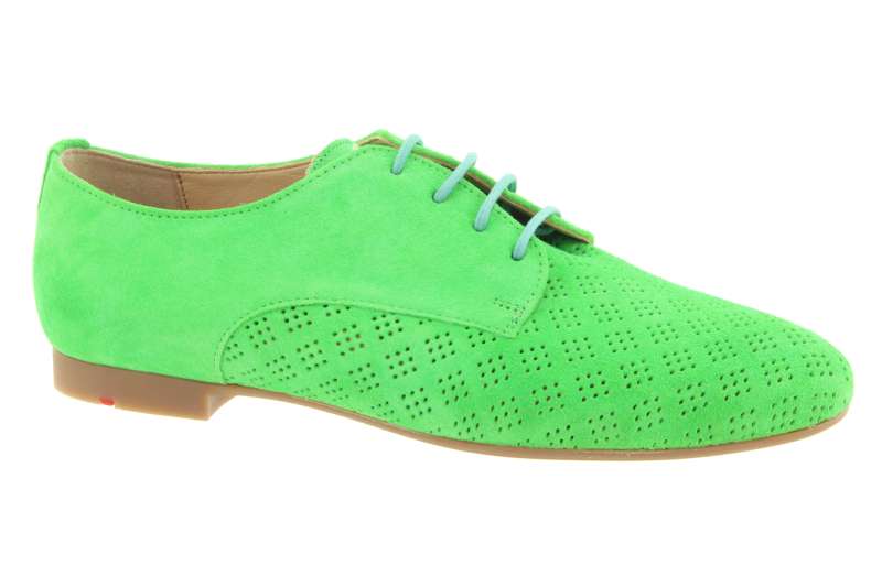 LLOYD Dámské želené kožené polobotky