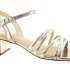 REMONTE Dámské zlaté sandálky