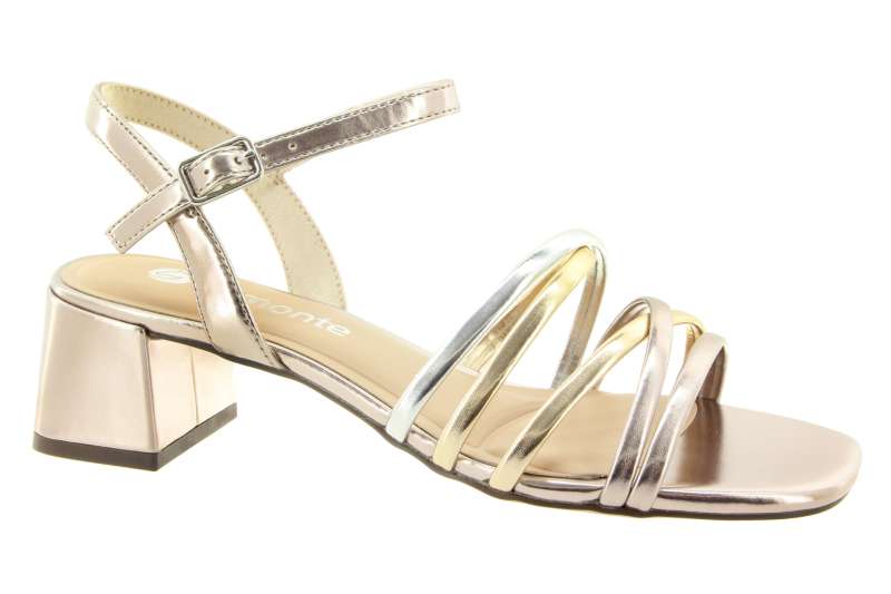 REMONTE Dámské zlaté sandálky