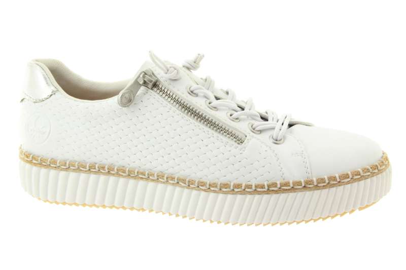 RIEKER Dámské bílé tenisky