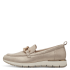TAMARIS Dámské kožené béžové mokasíny