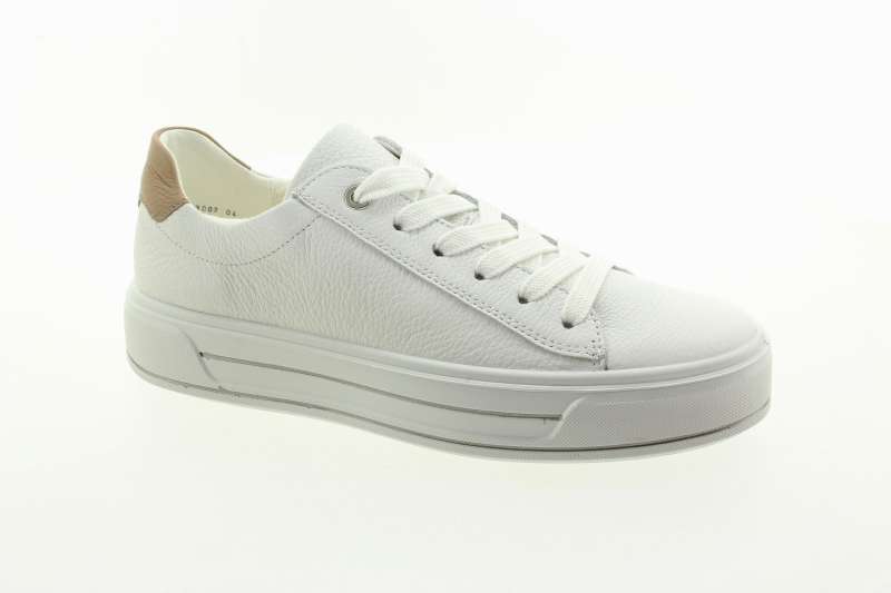 ARA Dámské bílé kožené tenisky