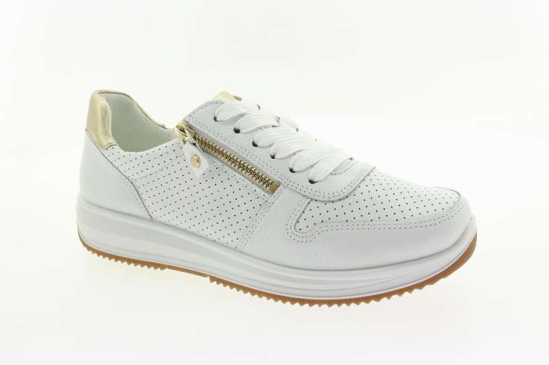ARA Dámské bílé kožené tenisky