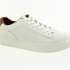 BUGATTI Pánské bílé tenisky s koňakovou patou